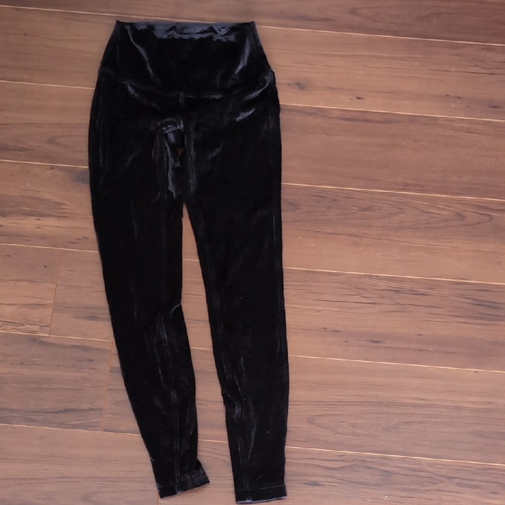 lululemon athletica Black Velvet Leggings